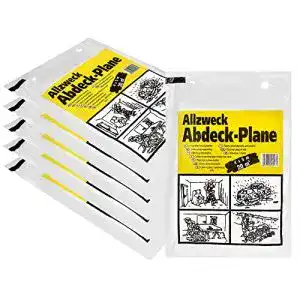 Abdeckfolie kotarbau 10er set maler 4x5 m transparent