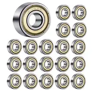Abec 7 kugellager hahaxixi 20pcs 608zz kugellager skateboard