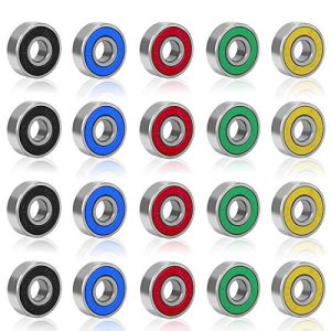 ABEC-9 ball bearings Rybtd ball bearings skateboard 20 pieces 608 ZZ