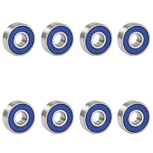 ABEC-9 ball bearings TRIXES 8 pieces 608RS ABEC-9 plain bearings