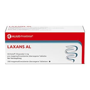 Hashajtó AL Aliud Pharma Laxans AL drazsé, 200 tabletta