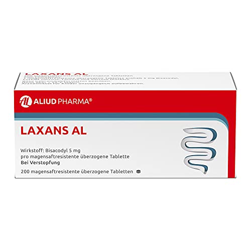 Abführmittel AL Aliud Pharma Laxans AL Dragees, 200 Tabletten