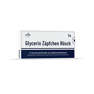 Laxante Rösch & Handel supositorios de glicerina Rösch, 3g