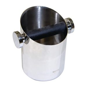 Knocking container Motta 7750 stainless steel knocking container 11 cm