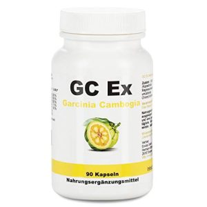 Testsúlycsökkentő tabletták GC Ex, 1500 mg Garcinia Cambogia kivonat
