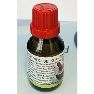 Gotas para bajar de peso Bahnhof-Apotheke Homeopatía Tratamiento metabólico