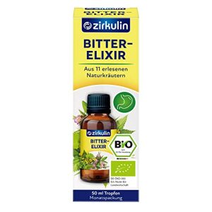 Gotas adelgazantes Zirkulin Bitter Elixir, gotas amargas orgánicas 50ml