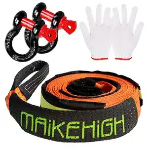 Abschleppseil maikehigh 5m x 5cm 10 tonnen 22000 lbs