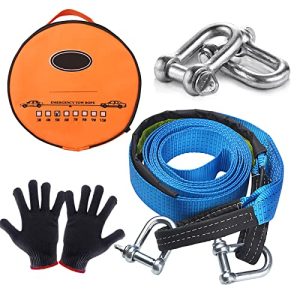 Tow rope UIHOL car, car emergency tow strap 9 tons