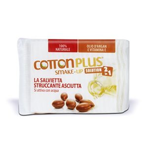 Sminkefjerningsservietter Cottonplus Cotton Plus SMAKE-UP ARGAN MAXI