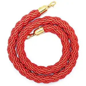 Absperrseil aweisile absperrkordel rot mit haken absperrband