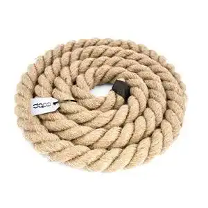 Absperrseil dq pp juteseil 5m 30mm stark kordel natur braun