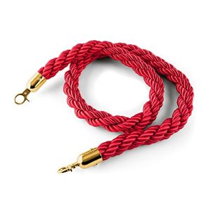 Oneconcept Golden Cord barrier rope, people guidance system