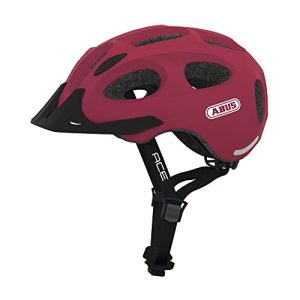 Abus bicycle helmet ABUS unisex Youn-i Ace bicycle helmet, red