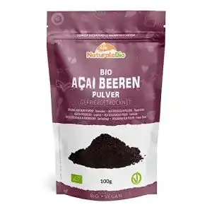 Acai beere naturalebio acai pulver bio 100g gefriergetrocknet