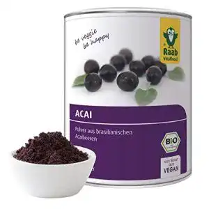Acai beere raab vitalfood bio acai pulver mit polyphenolen