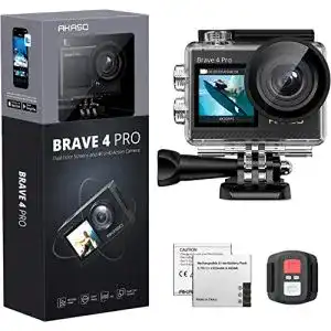 Action cam akaso action cam 4k 20mp wifi 40m unterwasser