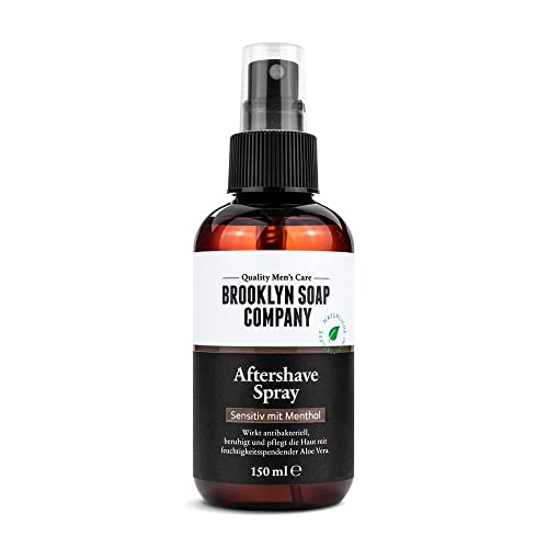 Aftershave Brooklyn Soap Company Spray (150ml) naturlig