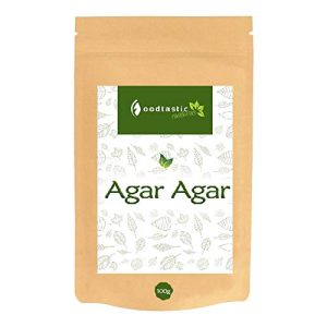 Agar-Agar Foodtastic Agar Agar 100g, poudre fine