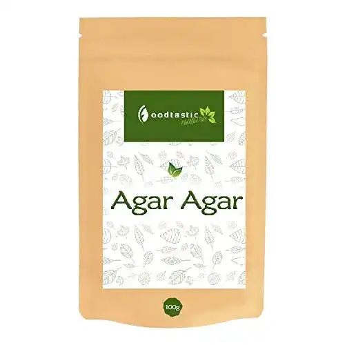 Foodtastic Agar Agar 100g – feines, veganes Geliermittel