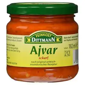 Ajvar feinkost dittmann dittmann scharf gemuesezubereitung