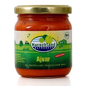 Ajvar Marshland Natural Food Organic, mild Eq. MARSHLAND 6 x 200 g