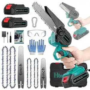 Akku astsaege homerays mini kettensaege mit akku 4 6 zoll 2 in 1