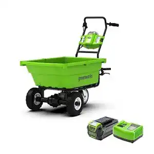 Akku schubkarre greenworks tools 40 v cordless garden cart