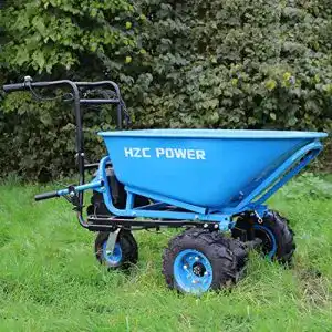 Akku schubkarre hzc power landworks elektrische schubkarre