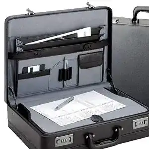 Aktenkoffer d n von dn lederwaren extra breit