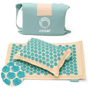 Akupressurmatte fitleap set mit kissen tasche massage matte