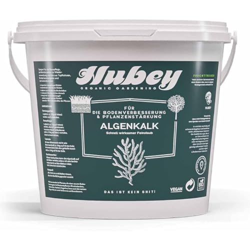 Algenkalk hubey 2,5 kg, stark gegen Buchsbaumzünsler, Bio