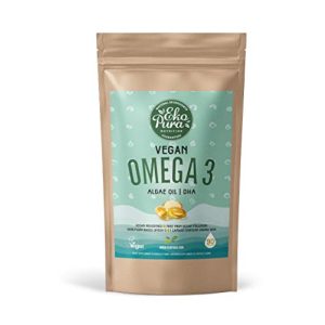 Huile d'algues Ekopura Vegan Omega 3, 90 gélules, 250 mg DHA