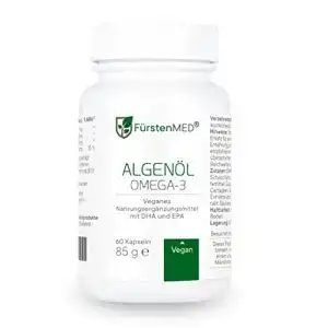 Algenoel fuerstenmed omega 3 kapseln vegan