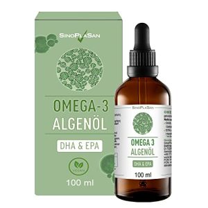 Aceite de algas Sinoplasman Omega 3 con 998 mg de DHA y 535 mg de EPA