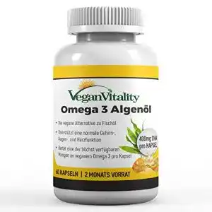 Algenoel vegan vitality omega 3 vegan 400 mg dha pro kapseln