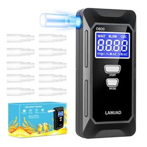 Breathalyzer LAMJAD Professional alcohol tester