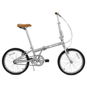 Bicicleta plegable de aluminio Bicicleta plegable FabricBike, cuadro de aluminio, velocidad única