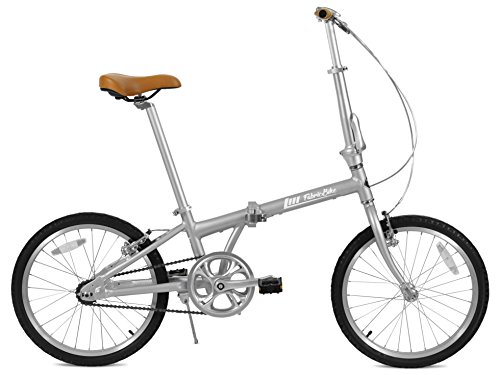 Bicicleta dobrável em alumínio Bicicleta dobrável FabricBike, quadro em alumínio, velocidade única