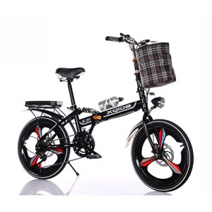 دراجة قابلة للطي من الألومنيوم XQIDa دراجة متينة قابلة للطي مقاس 20 بوصة
