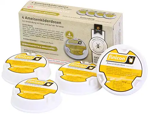 Ameisenköderdose für professionelle Schädlingsbekämpfung, 4 Stück