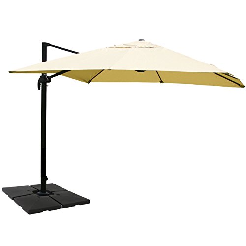 Konzolos esernyő Mendler Gastronomy, HWC-A96, napernyő