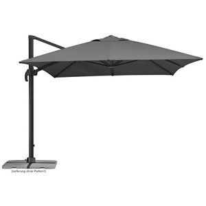 Cantilever parasoll Schneider parasoll Rhodes Grande, antrasitt