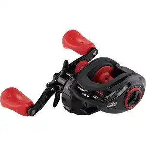 Angelrolle abu garcia garcia max x left black red left handed