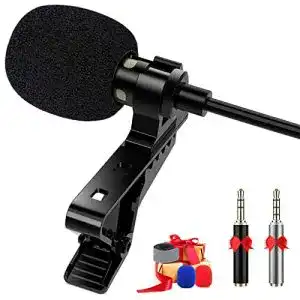 Ansteckmikrofon raycial lavalier mikrofon fuer smartphone mini