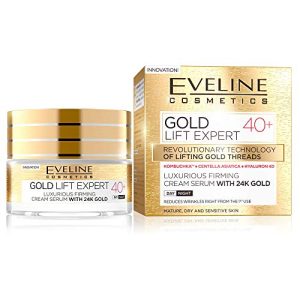 Kırışıklık karşıtı krem ​​Eveline Kozmetik Gold Lift Expert Lüks