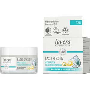 Anti-wrinkle cream lavera moisturizing cream Q10, reduces wrinkles