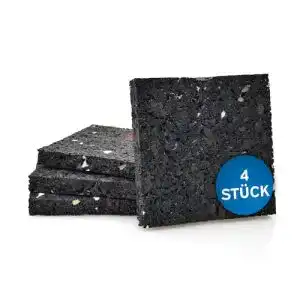 Antivibrationsmatte koer4u schwingungsdaempfer pads 8x8x1cm