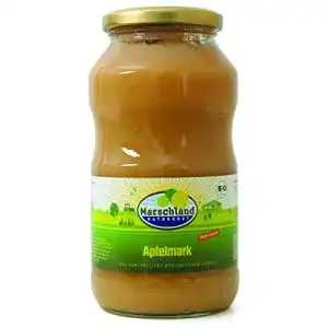 Apfelmus marschland bio apfelmark ungesuesst 6 stueck
