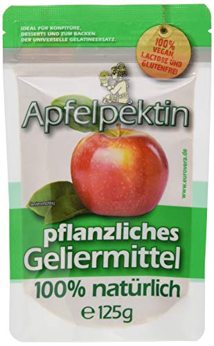 Apfelpektin EUROVERA Vegane Alternative zur Gelatine, 125 g